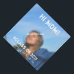 Custom Photo Tassel Topper<br><div class="desc">Never lose your child at graduation again (or for the first time) or immediately locate your child with this photo tassel topper.  Graduates: say hi to mom,  the audience,  or whoever.</div>