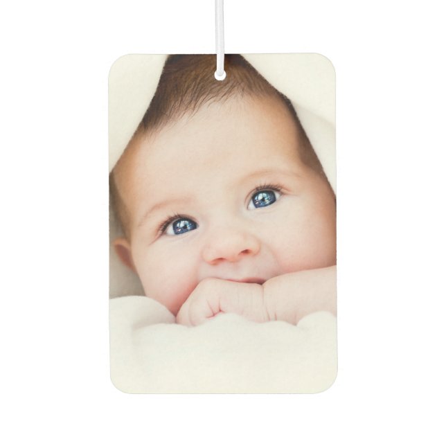 Custom Photo Template Design Your Own Air Freshener (Front)