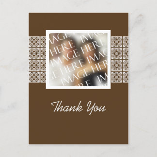 Custom Photo Template Thank You Card