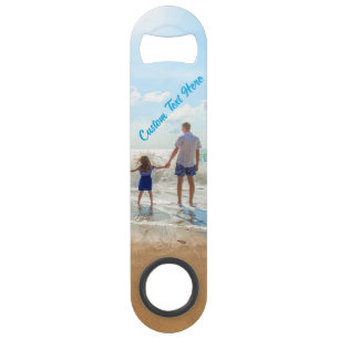 Custom Photo Text Bar Key Gift Your Photos