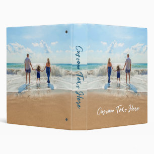Custom Photo Text Binder with Your Favourite Photo
