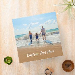 Custom Photo Text Binder Your Favorite Photos Gift