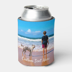 Custom Photo Text Can Cooler Your Pets Photos