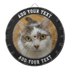 Custom Photo Text Colour Personalized Dartboard