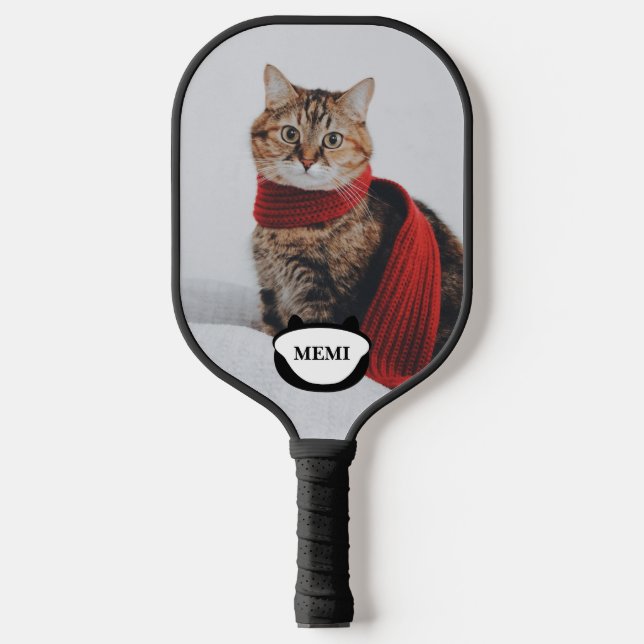 Custom Photo Text Create Your Own Personalized  Pickleball Paddle (Front)