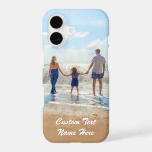 Custom Photo Text iPhone Case Your Photos Gift