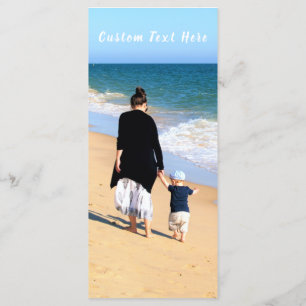 Custom Photo Text Menu Your Family Photos Mom