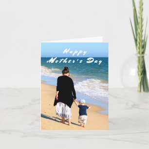 Custom Photo Text Mother's Day Card Your Photos