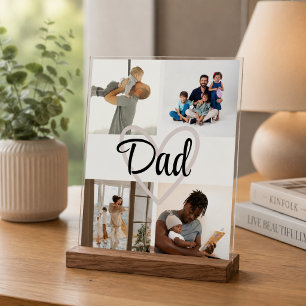 Custom Photo & Text – Personalized Fathers day Acrylic Sign