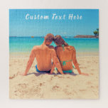 Custom Photo Text Puzzle Your Favorite Photos Gift<br><div class="desc">Custom Photo and Text Puzzle - Your Own Design - Special - Personalized Family / Friends or Personal Puzzles Gift - Add Your Text and Photo - Resize and move or remove and add elements / image with Customization tool. Choose / add your favorite font / text color / size...</div>