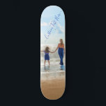 Custom Photo Text Skateboard Your Photos Design<br><div class="desc">Custom Photo and Text Skateboard - Unique Your Own Design - Personalized Family / Friends or Personal Gift - Add Your Text and Photo - Resize and move elements with Customization tool ! Choose font / size / colour ! Good Luck - Be Happy :)</div>