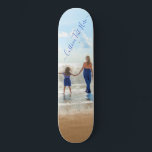 Custom Photo Text Skateboard Your Photos Design<br><div class="desc">Custom Photo and Text Skateboard - Unique Your Own Design - Personalized Family / Friends or Personal Gift - Add Your Text and Photo - Resize and move elements with Customization tool ! Choose font / size / colour ! Good Luck - Be Happy :)</div>