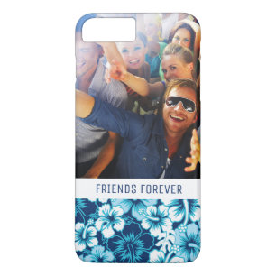 Custom Photo & Text Surf Floral Hibiscus Pattern Case-Mate iPhone Case