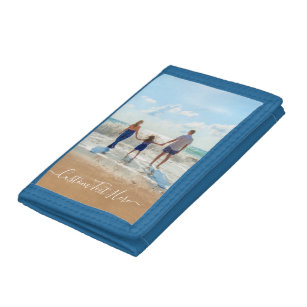 Custom Photo Text Wallet with Your Favourite Photo