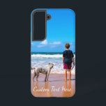 Custom Photo Text with Your Pets Photos Gift Samsung Galaxy Case<br><div class="desc">Custom Photo and Text - Make Your Own Design - I Love My Pet - Personalized Family / Friends / Pets or Personal Gift - Add Your Photo and Text / Name - Resize and move or remove and add elements / text with customization tool ! You can transfer this...</div>