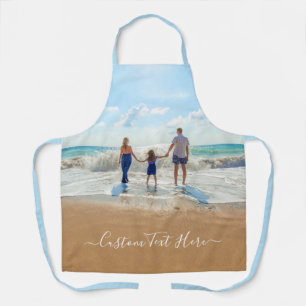 Custom Photo Text Your Design Apron Gift
