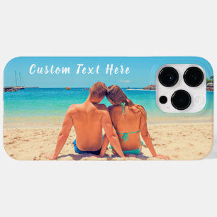 Custom Photo Text Your Favourite Photos Love Gift Case-Mate iPhone 14 Pro Max Case