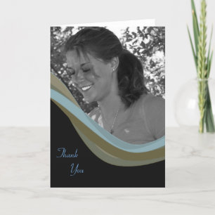 Custom Photo Thank You card - Graduation