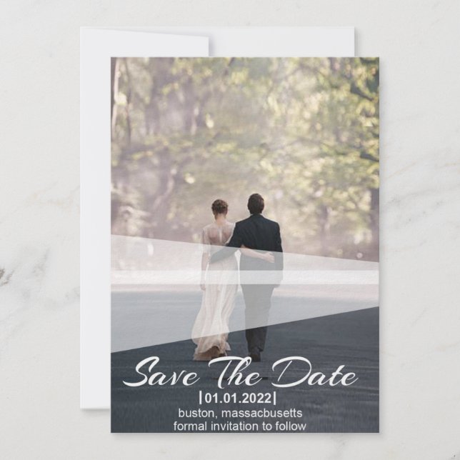 Custom Photo The Wedding Of Invitation (Front)
