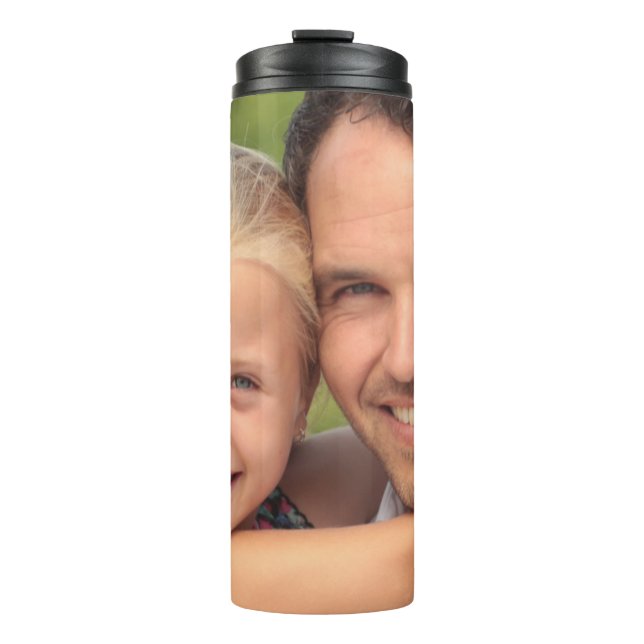 custom photo thermal tumbler (Front)