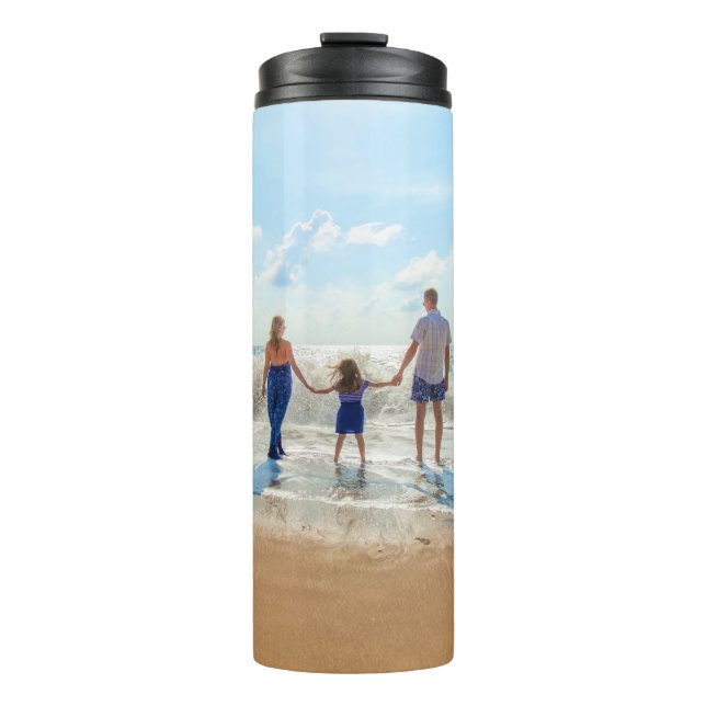 Custom Photo Thermal Tumbler with Your Photos (Front)