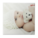 Custom Photo Tile<br><div class="desc">Create a personalized photo gift with your own photo, from your beloved family photo to your adorable pet photo, to make your design unique. Perfect as holiday gift for family, gift for newlyweds, family reunion favors and gift for any special occasions to make your loved ones smile. Please Note: The...</div>