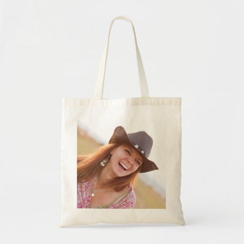 custom photo tote