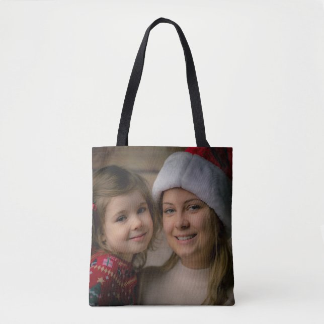 Custom photo tote bag (Front)