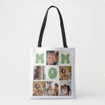 Custom Photo Tote Bag for Mom