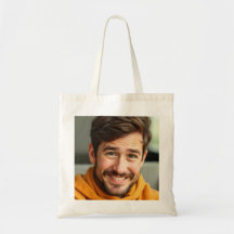 Custom Photo Tote Bag – Personalized Photo Print C