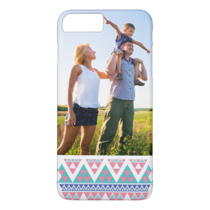 Custom Photo Tribal aztec colourful pattern iPhone 8 Plus/7 Plus Case