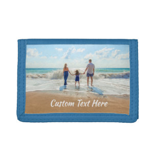 Custom Photo Trifold Wallet with Your Photos