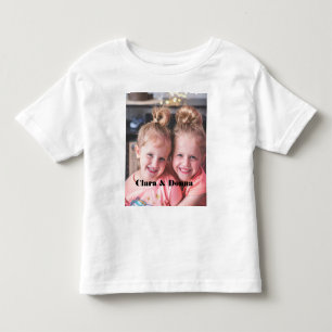 Custom Photo Twins Toddler T-shirt
