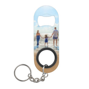 Custom Photo - Unique Your Own Design Personalized Keychain Bottle Opener