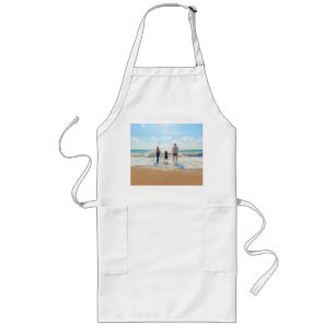Custom Photo - Unique Your Own Design Personalized Long Apron