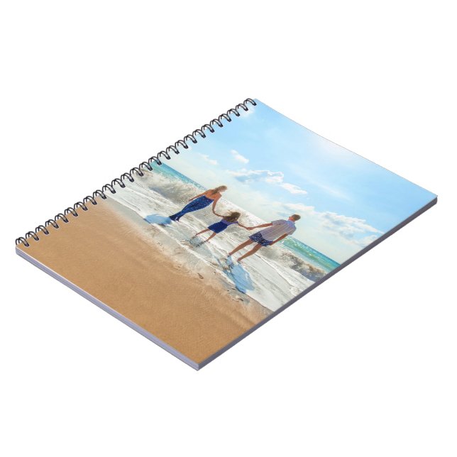 Custom Photo - Unique Your Own Design Personalized Notebook (Left Side)
