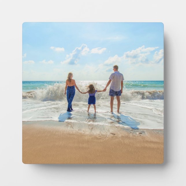 Custom Photo - Unique Your Own Design Personalized Plaque (Front)