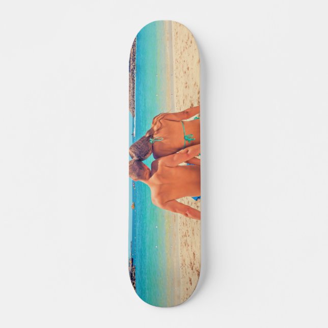 Custom Photo - Unique Your Own Design Personalized Skateboard (Front)