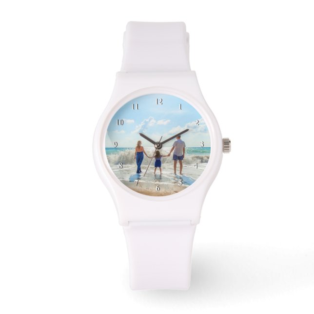 Custom Photo - Unique Your Own Design Personalized Watch (Front)