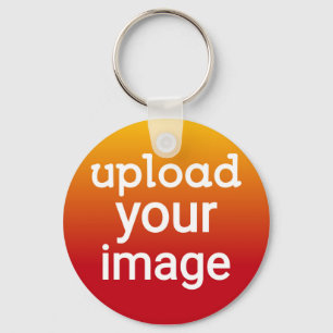 Custom Photo Upload  Keychain