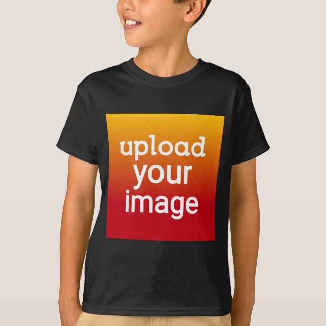Custom Photo Upload T-Shirt – Personalized Upload (Front)