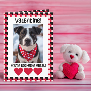 Custom Photo Valentine Card from The Dog