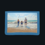 Custom Photo Wallet Gift with Your Favourite Photo<br><div class="desc">Custom Photo Wallets - Unique Your Own Design -  Personalized Family / Friends or Personal Wallet Gift - Add Your Photo / or Text - Resize and move elements with Customization tool ! Gooc Luck - Be Happy :)</div>