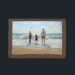 Custom Photo Wallet Gift with Your Own Design<br><div class="desc">Custom Photo Wallets - Unique Your Own Design - Personalized Family / Friends or Personal Wallet Gift - Add Your Photo/ or Text - Resize and move elements with Customization tool ! Good Luck - Be Happy :)</div>