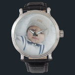 Custom Photo Watch<br><div class="desc">Create your own personalized photo gift by add your own photo, from your beloved family photo to your adorable pet photo, to make your design unique.
Please Note: Photos shown on product are sample photos with watermark for presentation purposes only.</div>