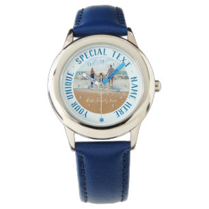 Custom Photo Watch with Your Photos and Text