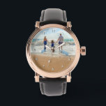 Custom Photo Watch with Your Photos Design<br><div class="desc">Custom Photo Watches - Unique Your Own Design - Personalized Dad / Mom / Family / Friends or Personal Watch Gift - Add Your Photo / or Text / more - Resize and move or remove and add elements / image with Customization tool ! Good Luck - Be Happy :)...</div>