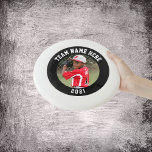 Custom photo Wham-O Ultimate UPA Approved Frisbee<br><div class="desc">Support your favourite youth sports player with a custom photo frisbee. You can personalize this frisbee with a team name (or player name) and year. Or change the text boxes to suit your needs. 

Thanks for supporting Team Lawrence... a store that helps raise money for our college tuition!</div>
