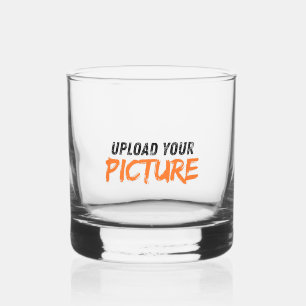 Custom Photo Whiskey Glass