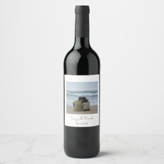 Custom Photo Wine Label